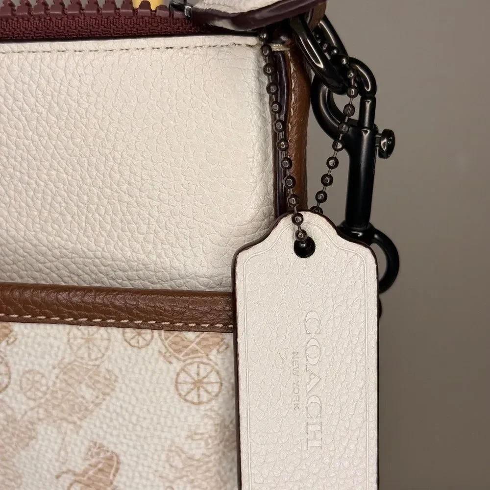 Coach Multicolor Stripe Shoulder Bag